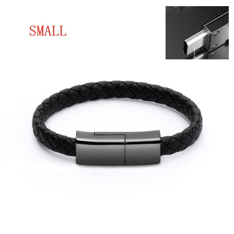 Wearable Bracelet Charging Cable | Stylish Data Sync Cord for Phone
