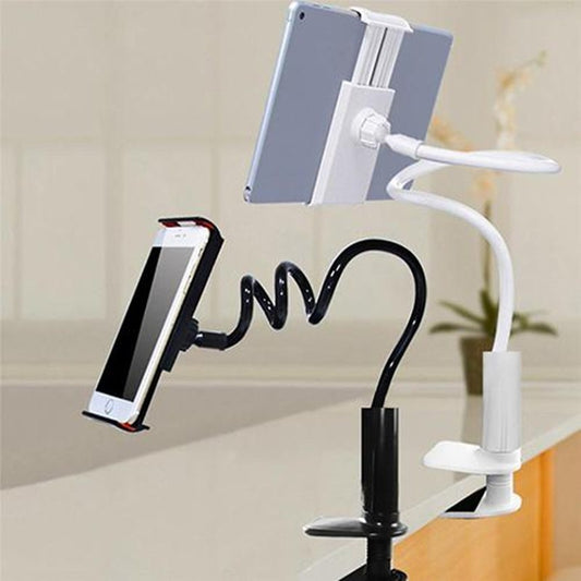 Universal Flexible Gooseneck Phone/Tablet Stand with Spiral Base