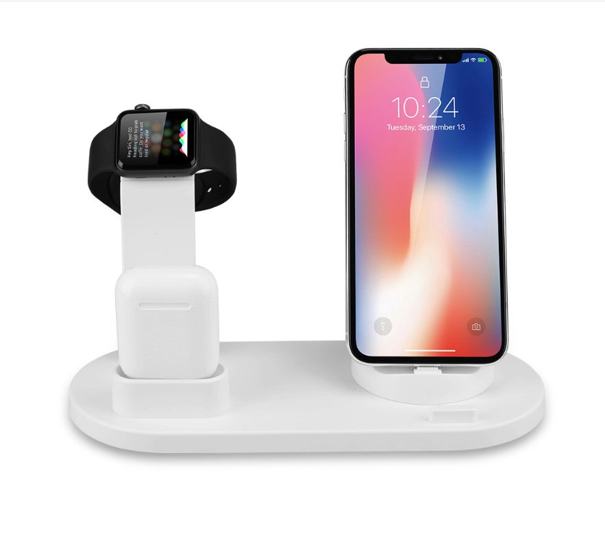 Universal 4-in-1 Fast Charger Stand | Multi-Port Charging Dock