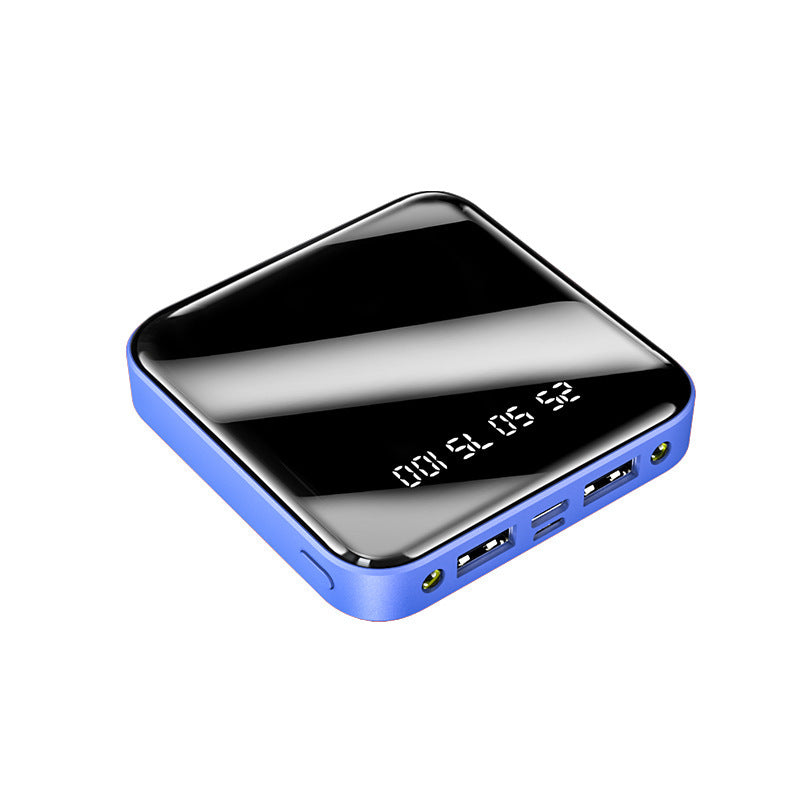 Portable 20000mAh Power Bank | Mini Size with Digital Mirror Screen