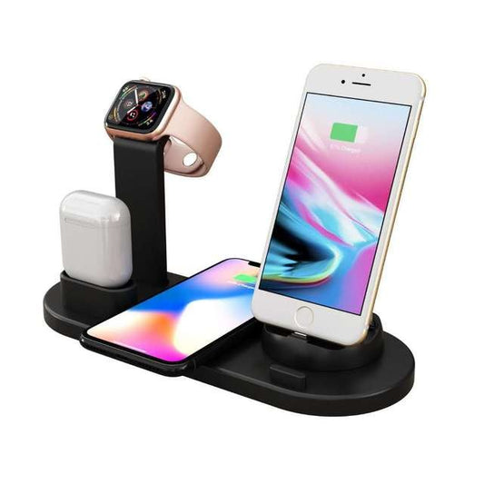 Universal 4-in-1 Fast Charger Stand | Multi-Port Charging Dock