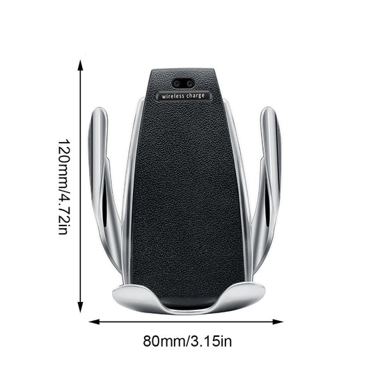Fast 10W Wireless Car Charger & Phone Holder (S5) | Automatic Induction Mount
