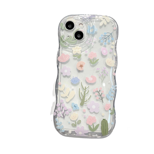 Aesthetic Wavy Edge Phone Case | Bubble Fashion Soft Silicone Cover