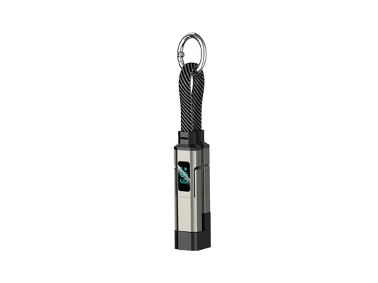 4-in-1 Digital Display Keychain Charging Cable