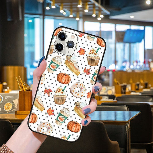 Festive Jack O' Lantern Cat Phone Case | Fun Halloween Design Cover