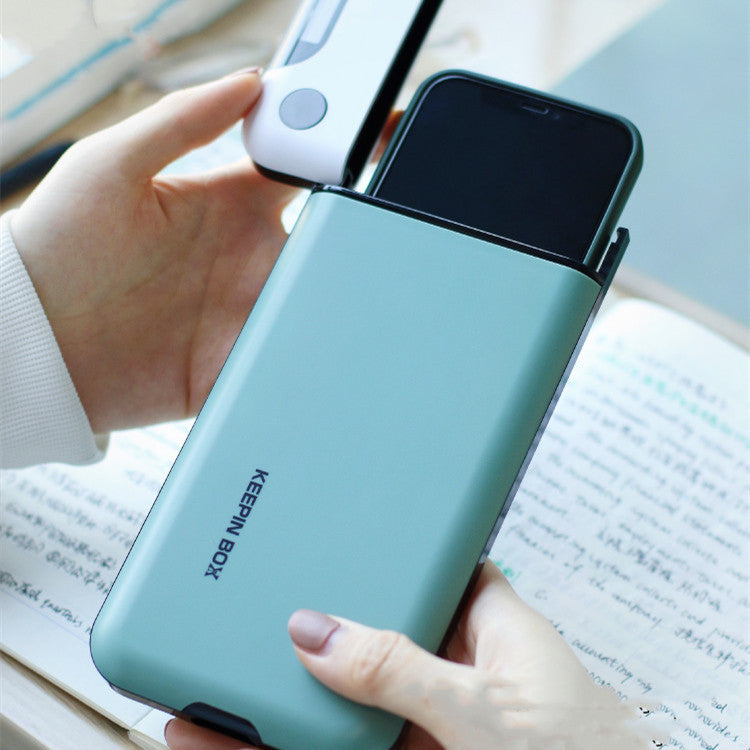 Timed Lockbox for Cell Phone Use Limit | Portable Safe Self-Discipline Box