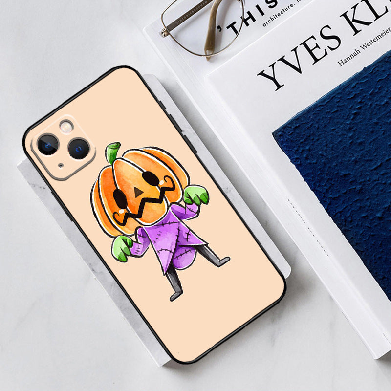 Aesthetic Halloween Ghost Design Phone Case | Soft Cartoon Cover