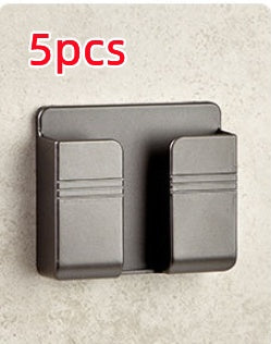 Wall-Mounted Phone Charging Holder | Sticky, Punch-Free Storage Box
