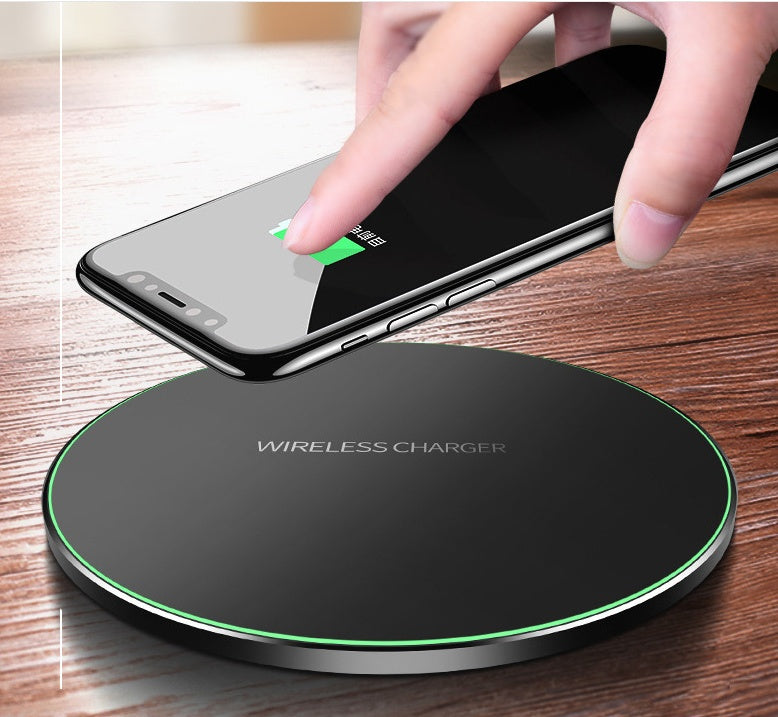 Universal Fast Wireless Charger | High Speed Charging Pad for Samsung & iPhone