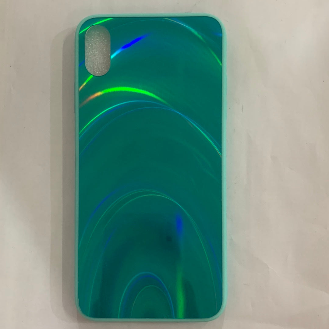 Rainbow Mirror Soft Case Phone Cover | Holographic Laser Gradient