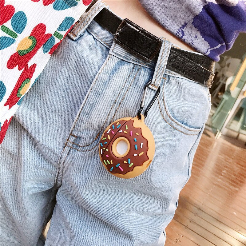 Cute Donut Silicone Case for Apple AirPods Pro | Shockproof Protective Cover