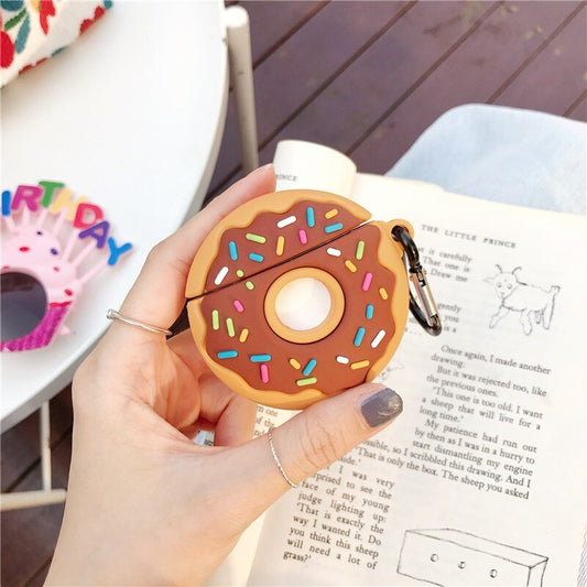 Cute Donut Silicone Case for Apple AirPods Pro | Shockproof Protective Cover