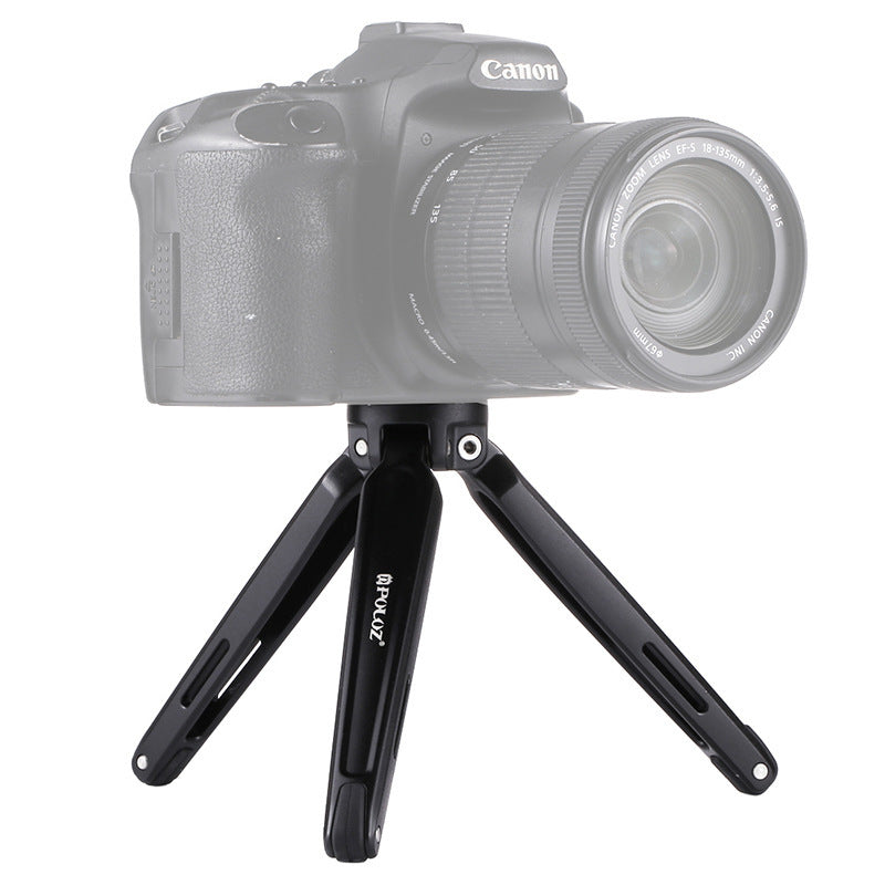 Universal Metal Desktop Tripod | Portable Mini Stand for Apple & Smartphones