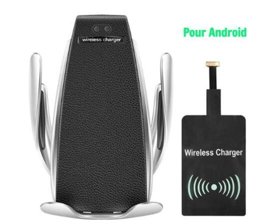 Fast 10W Wireless Car Charger & Phone Holder (S5) | Automatic Induction Mount