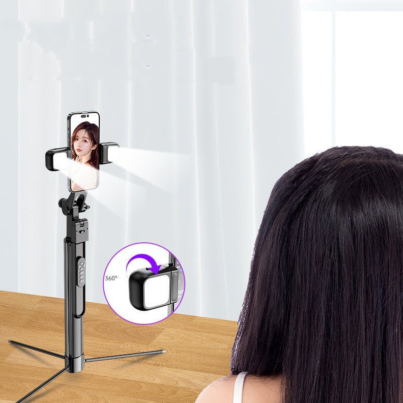 Professional Metal Anti-Shake Tripod | Universal Mobile Phone Stabilizer