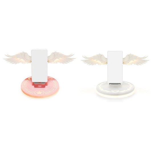 Universal Angel Wings Qi Wireless Charger Dock | Colorful LED Fast Charging