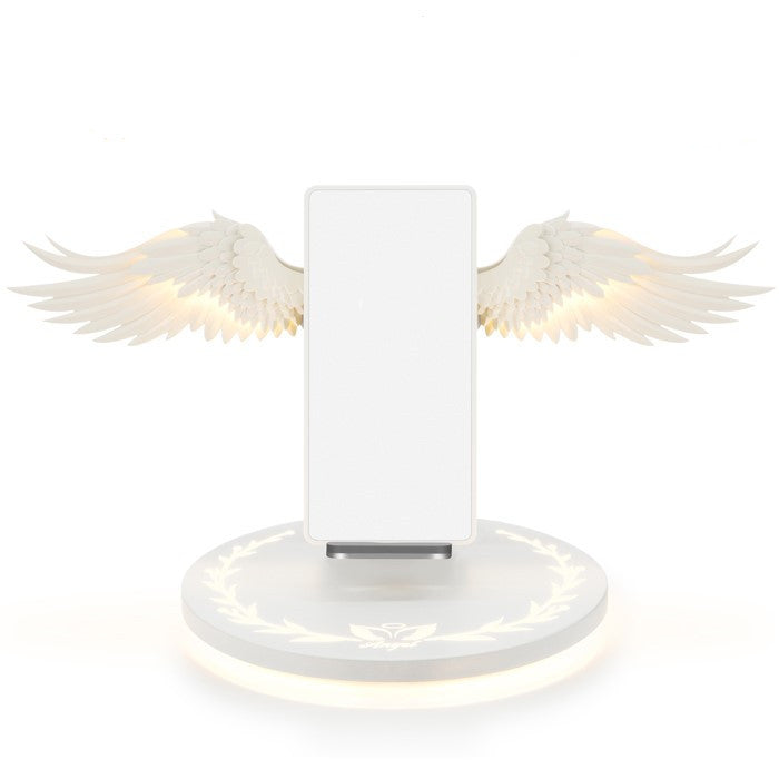 Universal Angel Wings Qi Wireless Charger Dock | Colorful LED Fast Charging