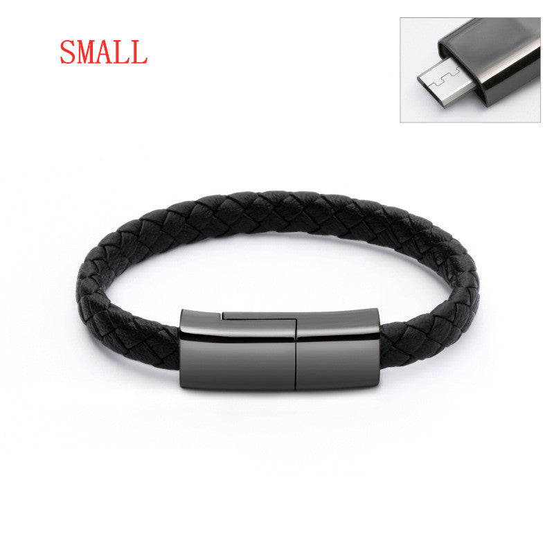 Wearable Bracelet Charging Cable | Stylish Data Sync Cord for Phone