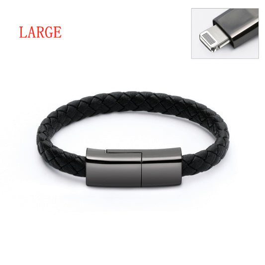 Wearable Bracelet Charging Cable | Stylish Data Sync Cord for Phone