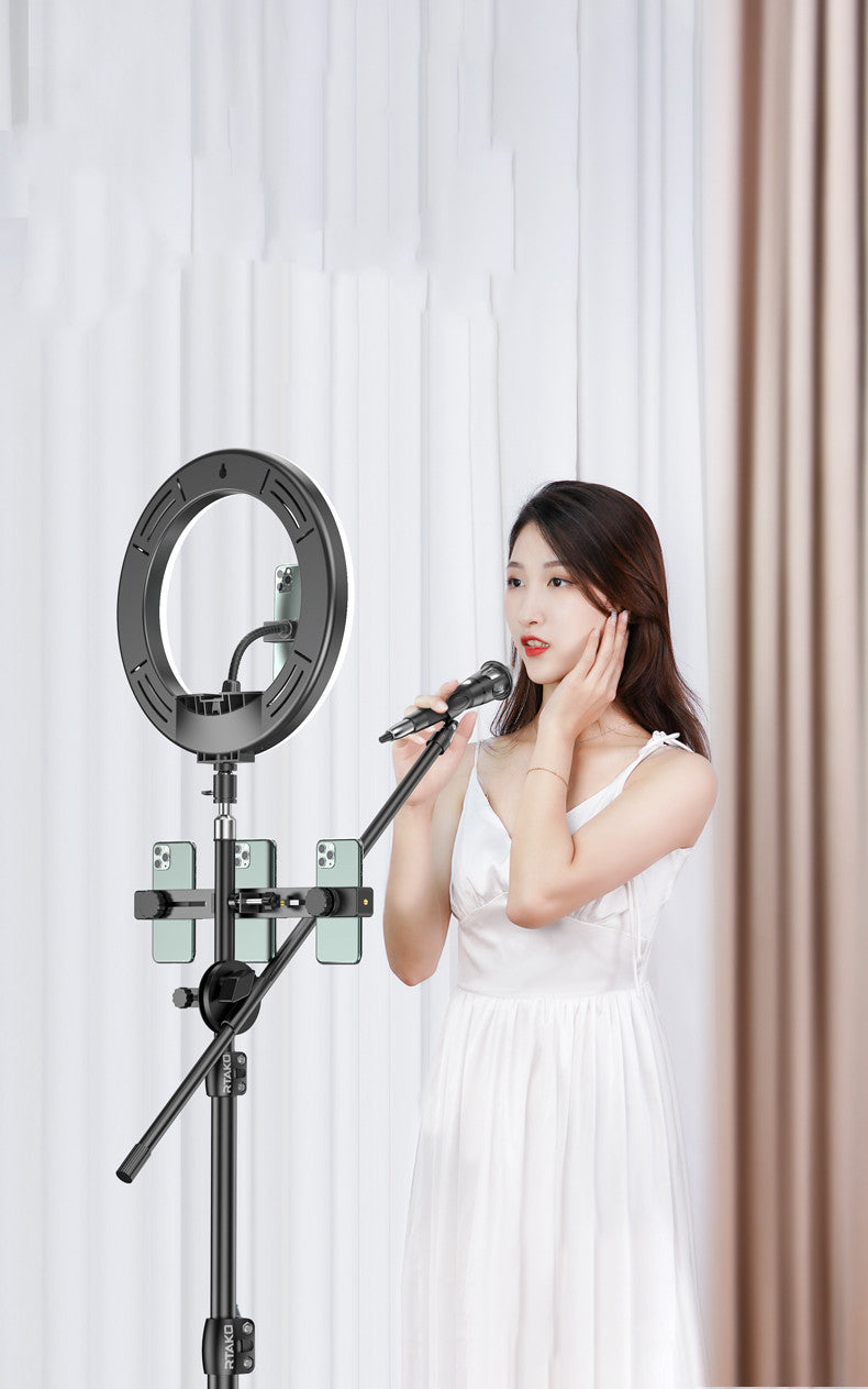 Portable & Stable Mobile Live Broadcast Tripod for Apple