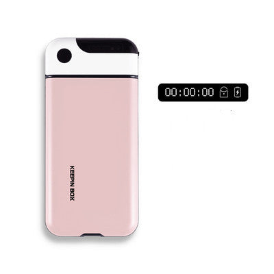 Timed Lockbox for Cell Phone Use Limit | Portable Safe Self-Discipline Box