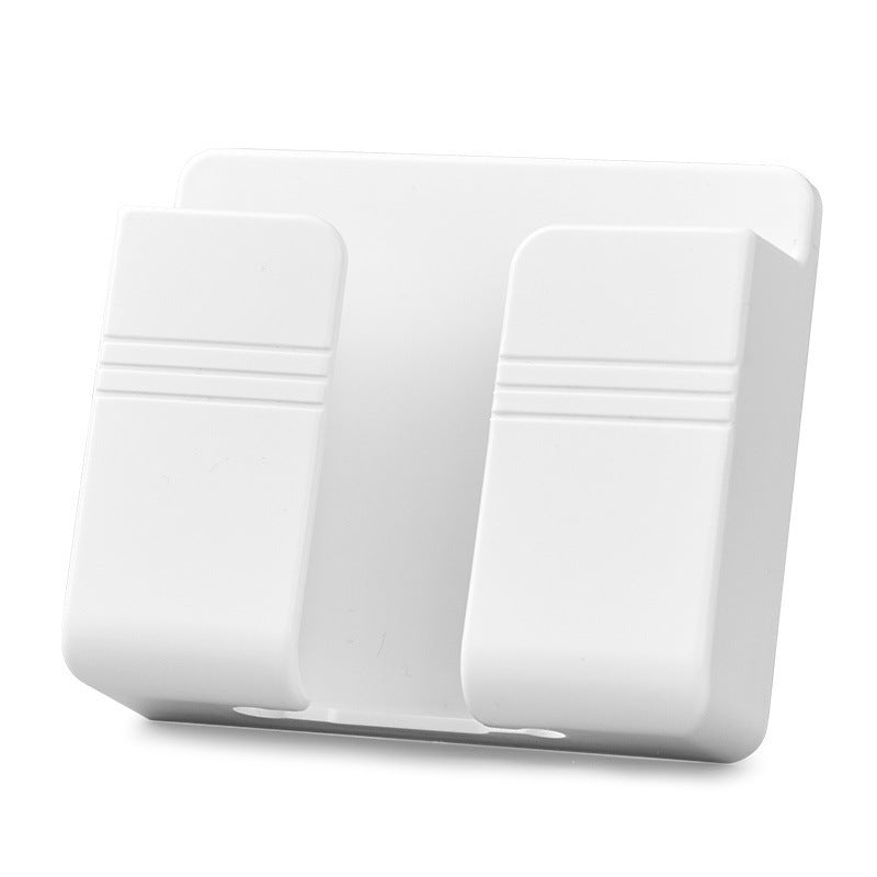 Wall-Mounted Phone Charging Holder | Sticky, Punch-Free Storage Box