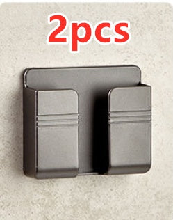 Wall-Mounted Phone Charging Holder | Sticky, Punch-Free Storage Box