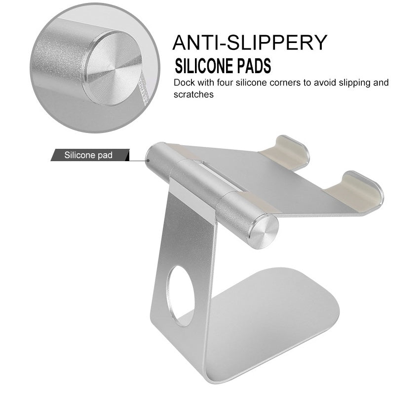 Universal Desktop Tablet Stand | Adjustable iPad Mini & Phone Mount Bracket