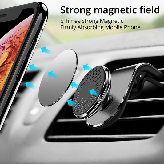 Strong Magnet Car Phone Holder | Air Vent Mount Smartphone Bracket