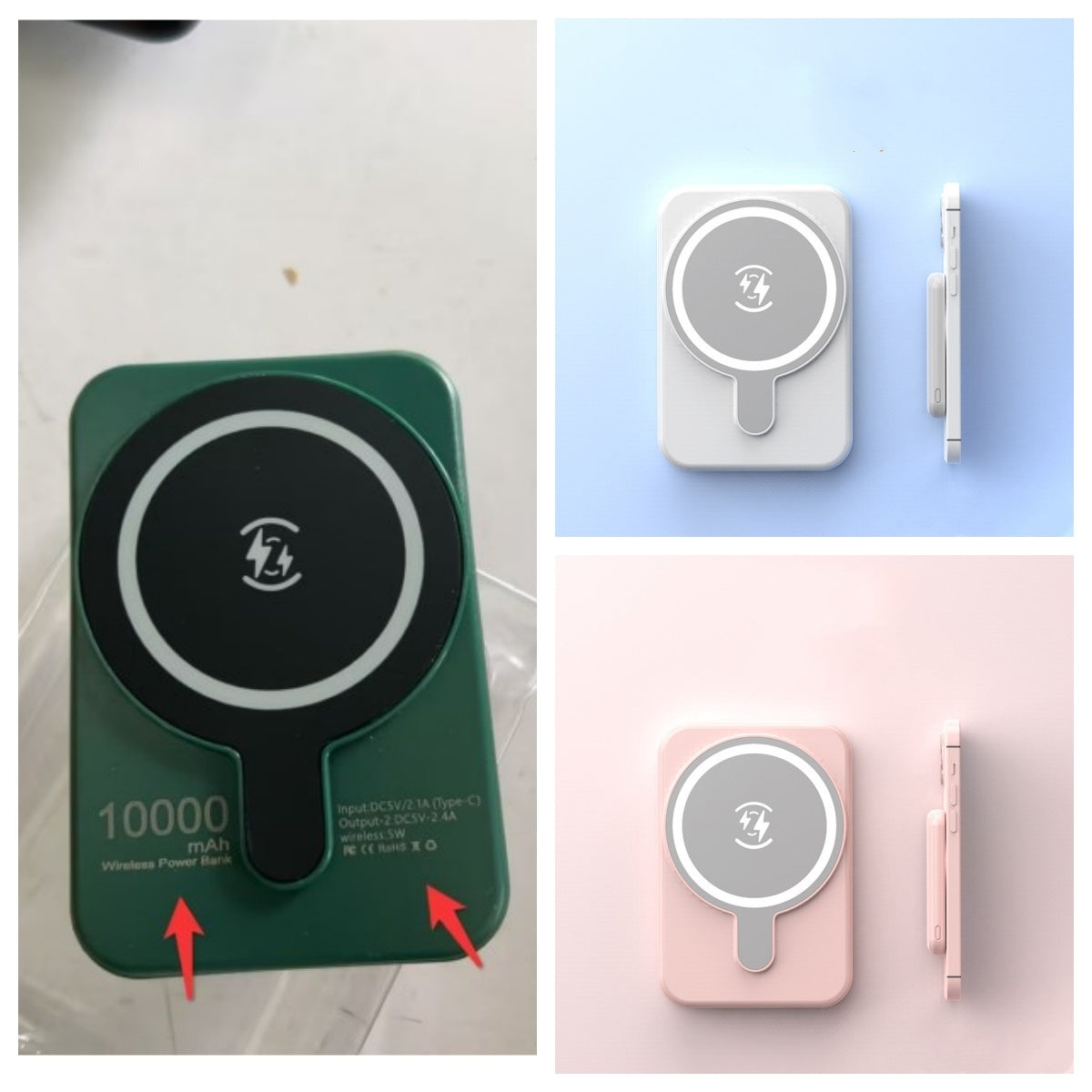 Mini Magnetic Wireless Power Bank 5000mAh | Portable Fast Charging
