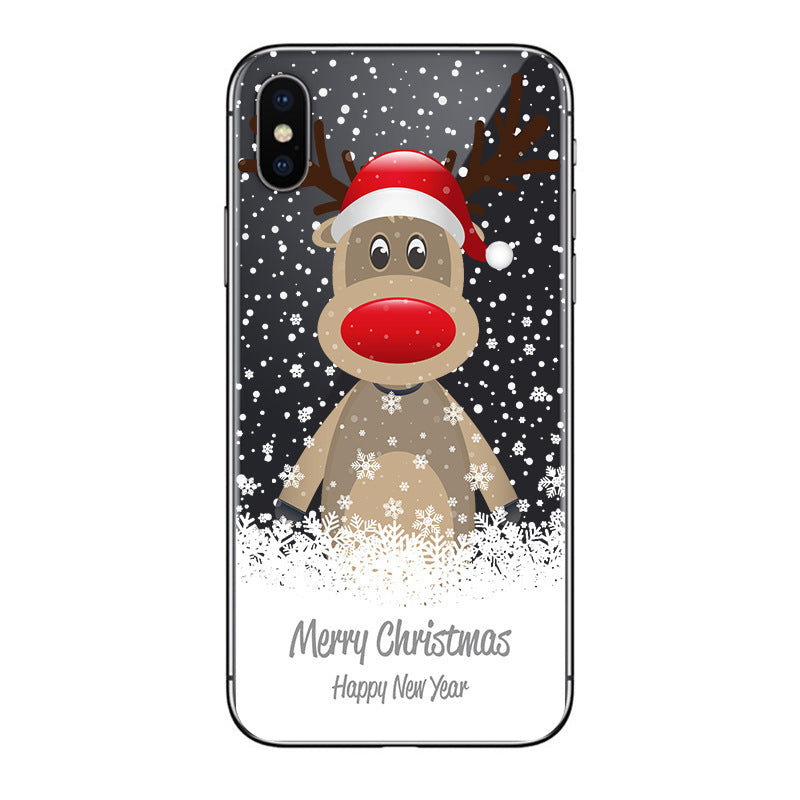 Protective Anti-Drop Phone Case with Festive Christmas Design