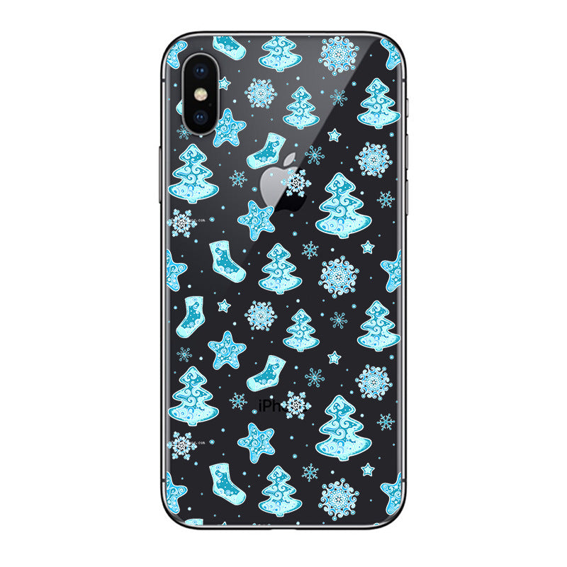 Protective Anti-Drop Phone Case with Festive Christmas Design