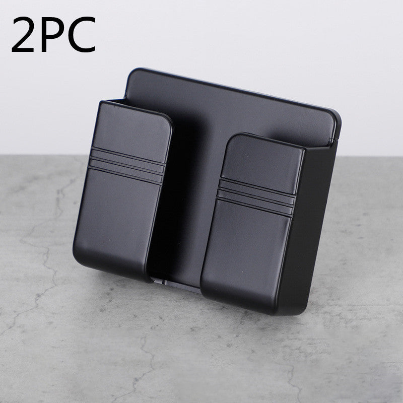 Wall-Mounted Phone Charging Holder | Sticky, Punch-Free Storage Box