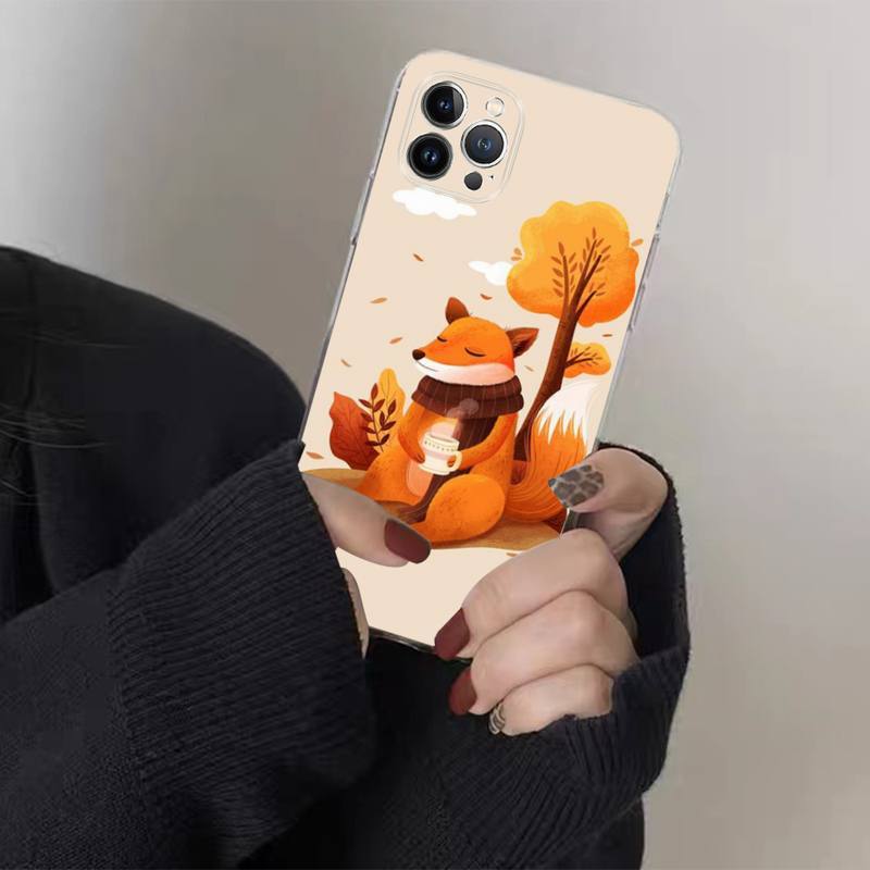 Trendy Couple Halloween Pumpkin Lamp Phone Case | Festive Protective Cover