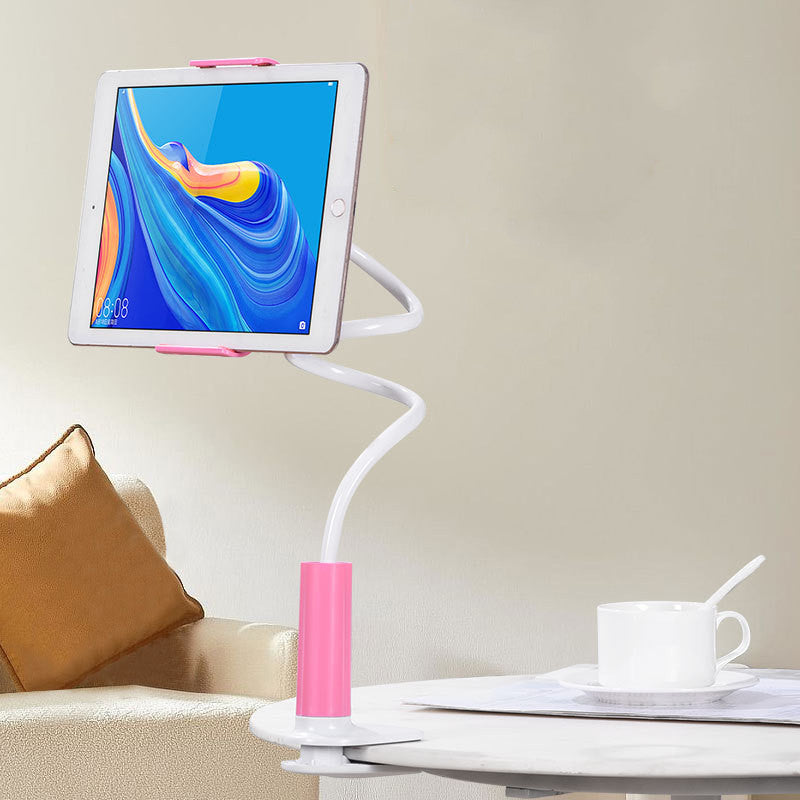 Universal Flexible Gooseneck Phone/Tablet Stand with Spiral Base