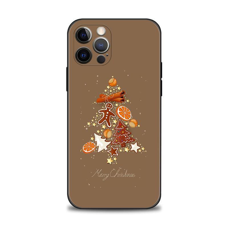 Protective Phone Case with Beautiful Christmas Tree Design