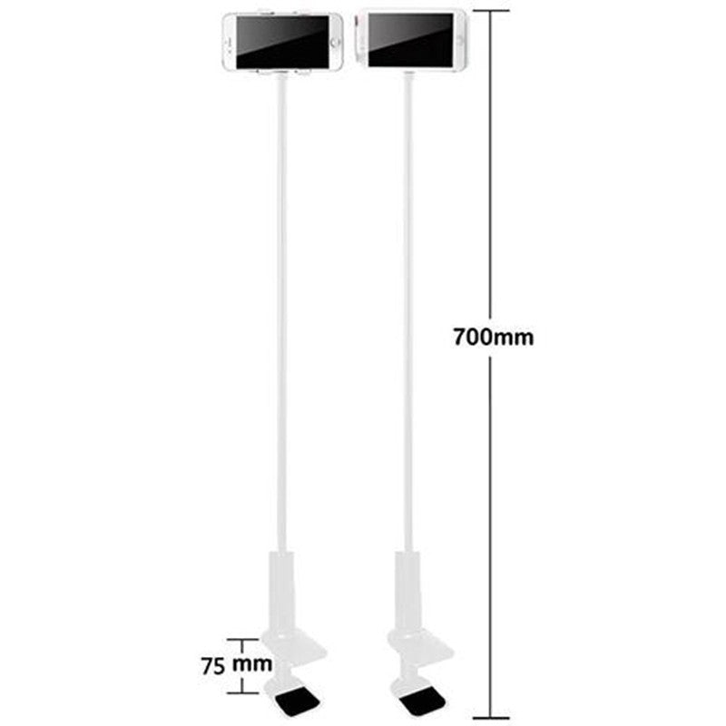 Universal Flexible Gooseneck Phone/Tablet Stand with Spiral Base