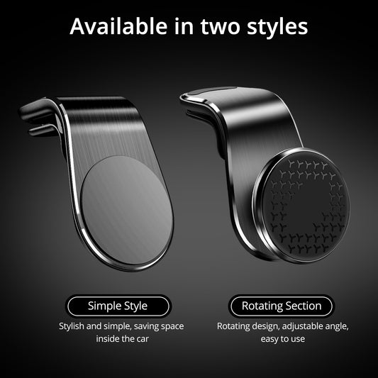 Strong Magnet Car Phone Holder | Air Vent Mount Smartphone Bracket