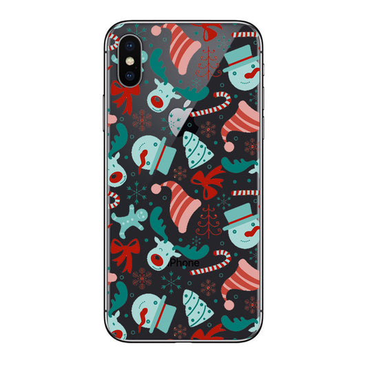 Protective Anti-Drop Phone Case with Festive Christmas Design