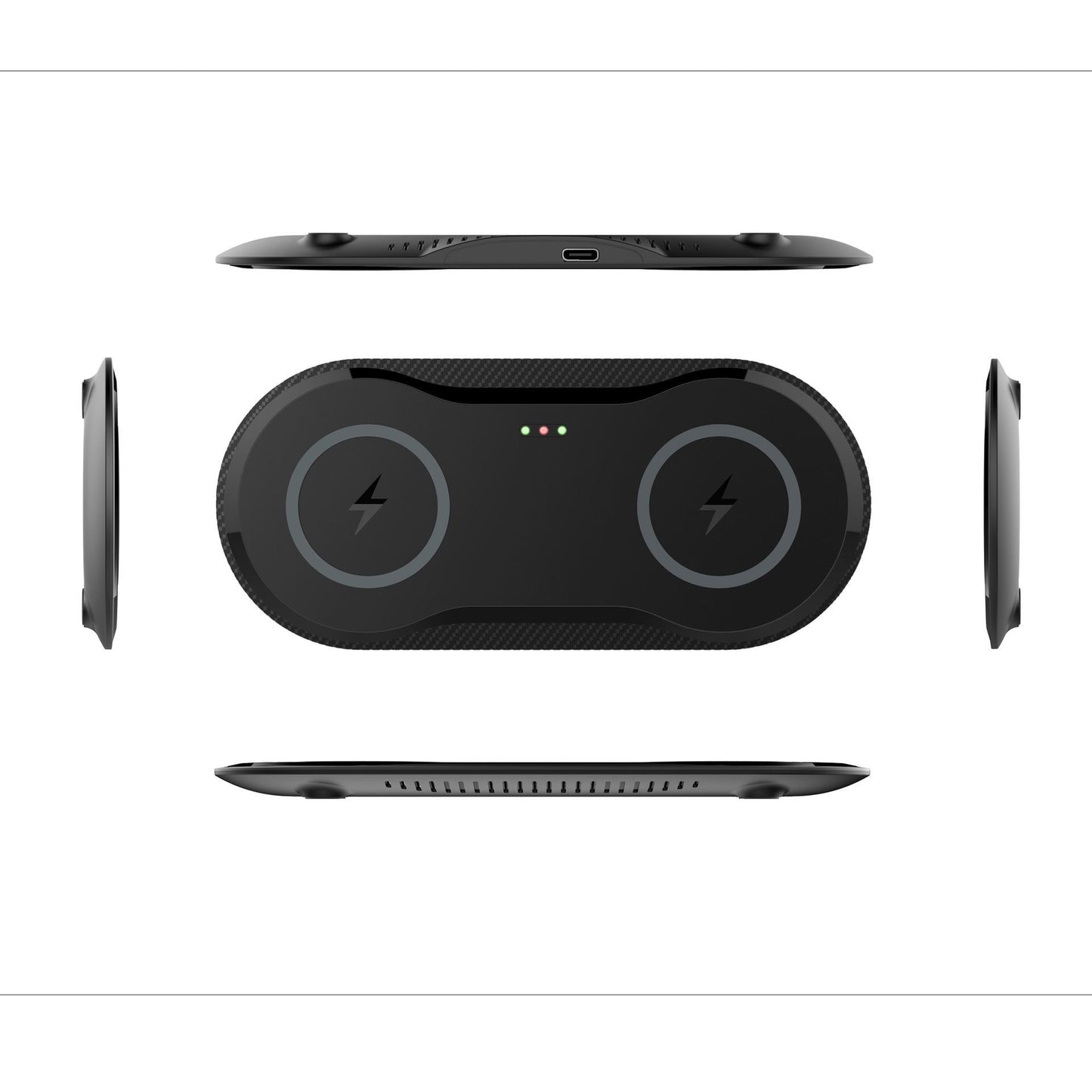 Fast Wireless Charger for Two Phones | Dual Device Charging Pad