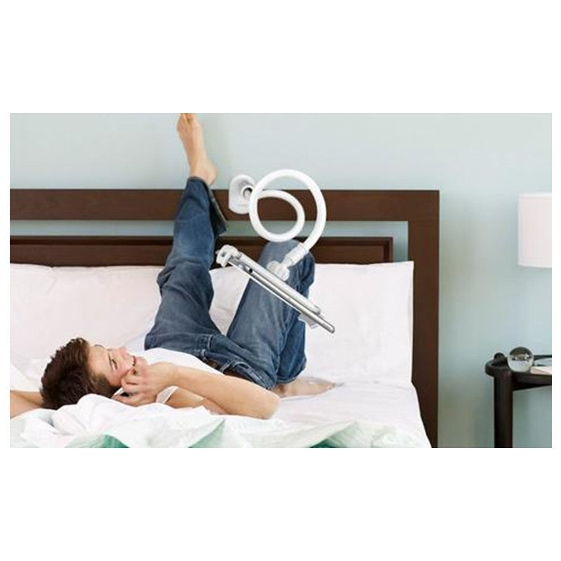 Universal Flexible Gooseneck Phone/Tablet Stand with Spiral Base