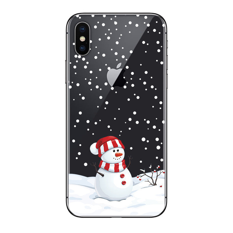 Protective Anti-Drop Phone Case with Festive Christmas Design