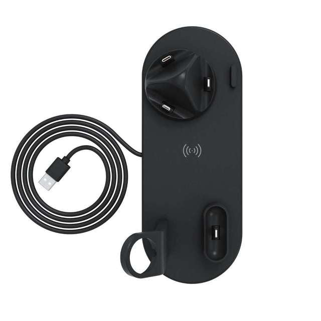 Universal 4-in-1 Fast Charger Stand | Multi-Port Charging Dock