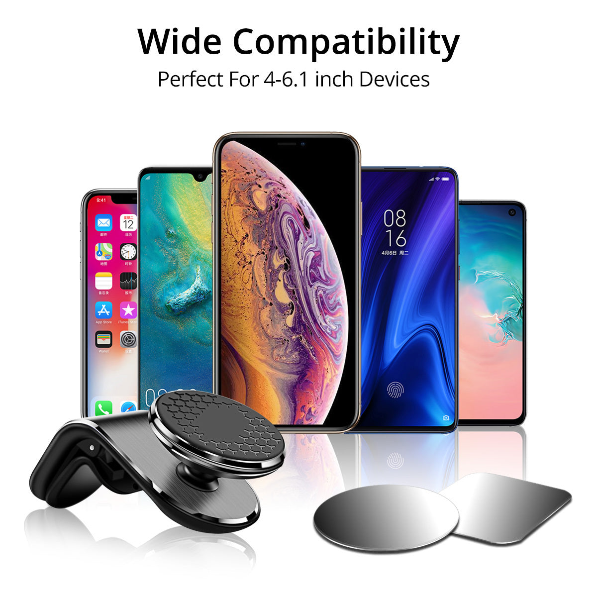 Strong Magnet Car Phone Holder | Air Vent Mount Smartphone Bracket