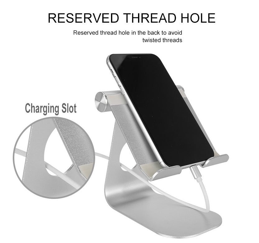 Universal Desktop Tablet Stand | Adjustable iPad Mini & Phone Mount Bracket