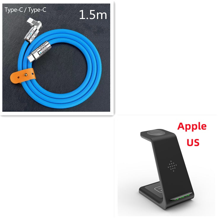 Universal 3-in-1 Wireless Charging Station | Fast Quick Charge Phone Holder Dock