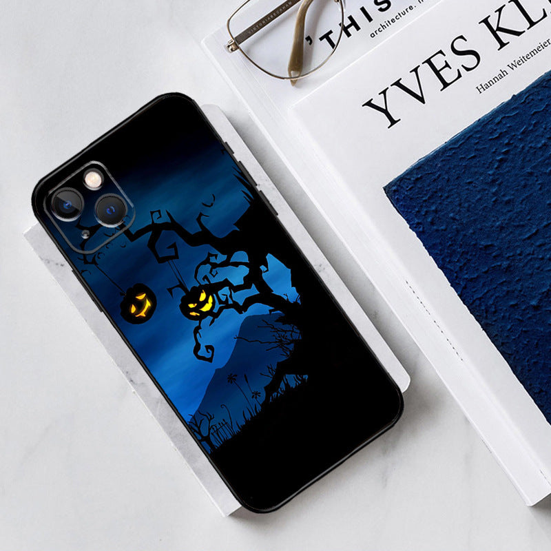 Aesthetic Halloween Ghost Design Phone Case | Soft Cartoon Cover