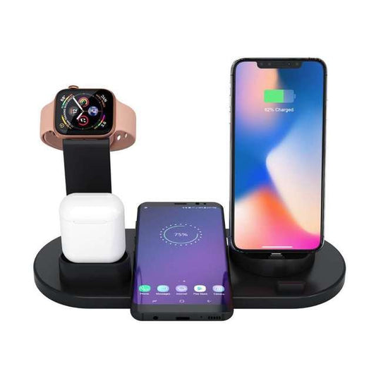 Universal 4-in-1 Fast Charger Stand | Multi-Port Charging Dock