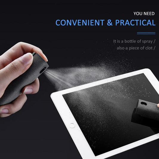 Portable 2-in-1 Phone/PC Screen Cleaner Kit | Microfiber Cloth Set