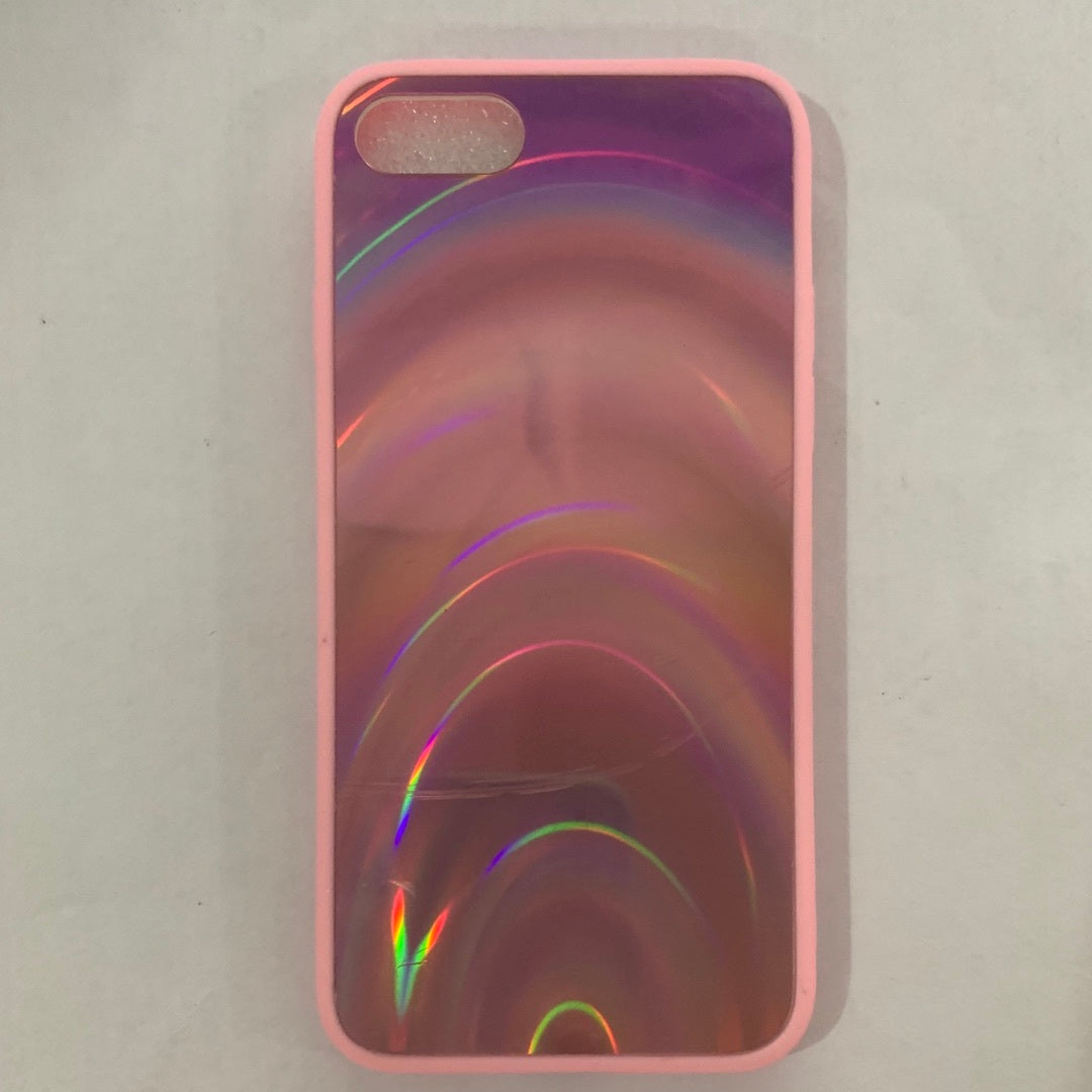 Rainbow Mirror Soft Case Phone Cover | Holographic Laser Gradient